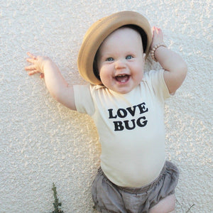 Love Bug Organic Baby Bodysuit