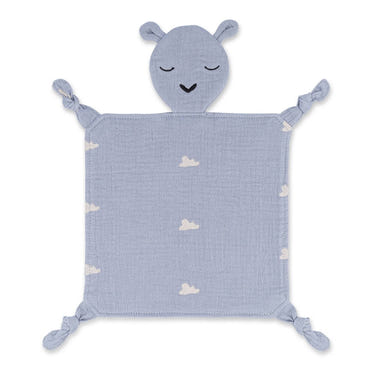 100% Muslin Lovey in Windy design, soft and cuddly baby comfort toy for soothing and playtime.