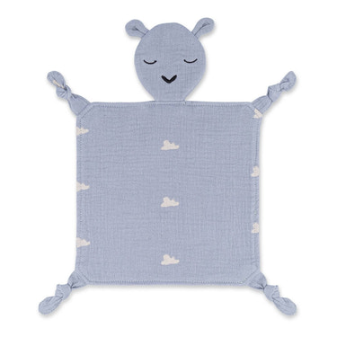 100% Muslin Lovey in Windy design, soft and cuddly baby comfort toy for soothing and playtime.