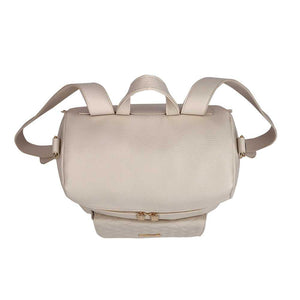 Signature Diaper Bag Pearl White