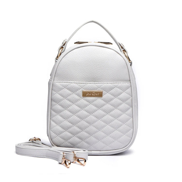 Classic Snack Bag in Stone Grey for food storage and on-the-go convenience for babies.