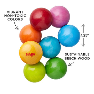 Magica Wooden Grasping and Teething Toy