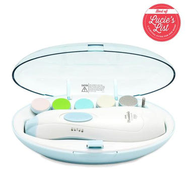 Little Martin's Baby Electric Nail Trimmer with Light (Blue/Pink) - MOOGCO Baby