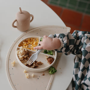 Mushie Silicone Placemat Food-Grade Silicone Soft Colors