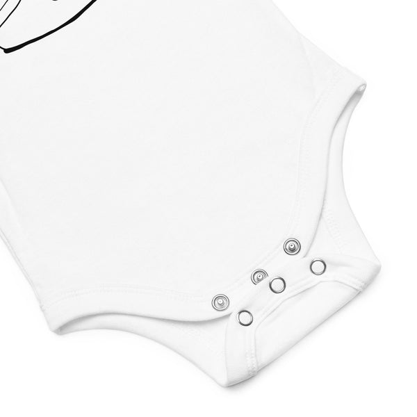 Mardi Gras Boots Baby Onesie