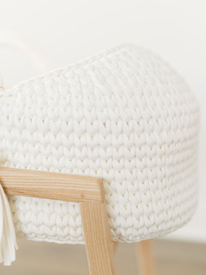 Standard Moses Basket with Round Hood