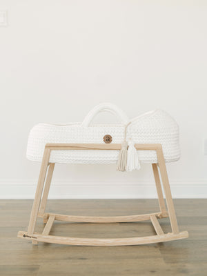 Standard Moses Basket with Round Hood