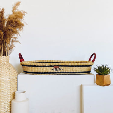 Meadow Changing Basket - stylish and functional baby changing solution for nursery or on-the-go use.
