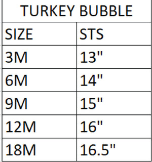 Thanksgiving Turkey Bubble