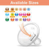 Maymom Narrow Neck Flange for Medela & Lansinoh - Essential spare part for breastfeeding support.