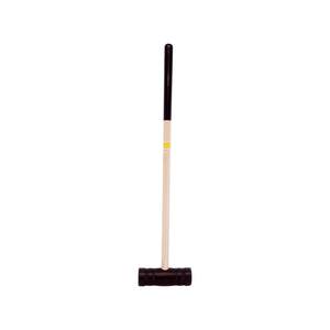 Amish-Made Individual Flag Croquet Mallet - 32" Handle - Polymer Head