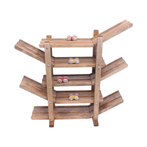 Amish-Made, Handcrafted Wooden Car Roller Racetrack Action Toy
