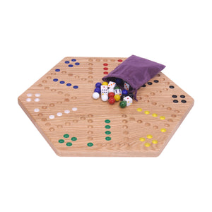 Aggravation Wahoo Marble Board Game, Double-Sided