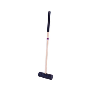 Amish-Made Individual Flag Croquet Mallet - 32" Handle - Polymer Head