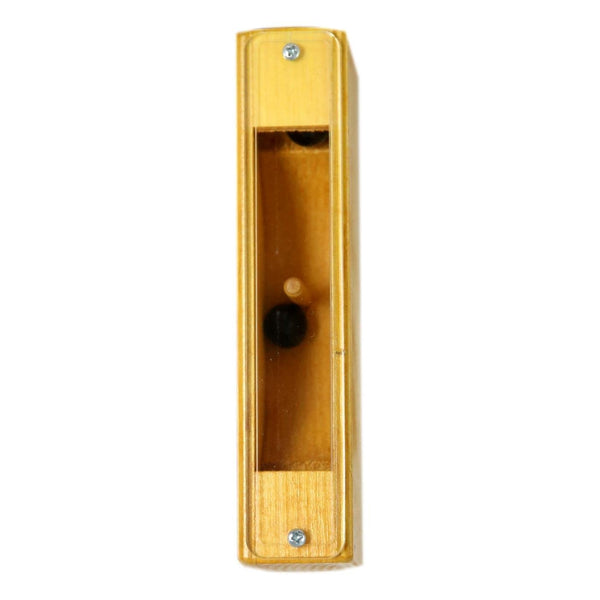 Amish-Made Wooden Marble Brain Teaser Toy, Perfect for Coffee Table