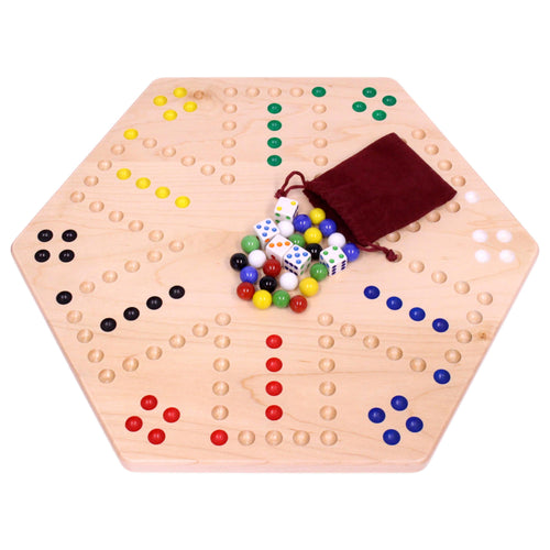 Aggravation Wahoo Marble Board Game, Double-Sided