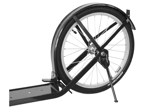 Amish-Made Deluxe Kick Scooter Bike Model 2060, youth/adult size, shown at angle 14 for a detailed view.