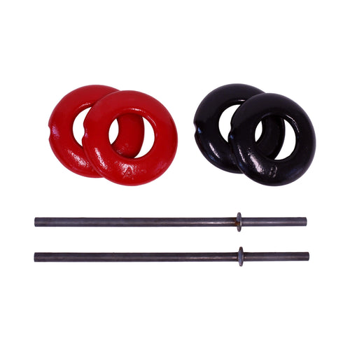 Amish-Made Cast-Steel Quoits Game Set, Official-Size, 4 LB