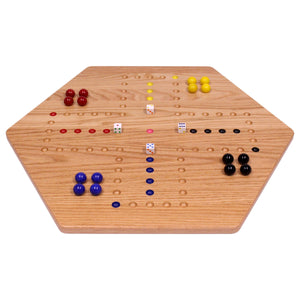 Aggravation Wahoo Marble Board Game, Double-Sided