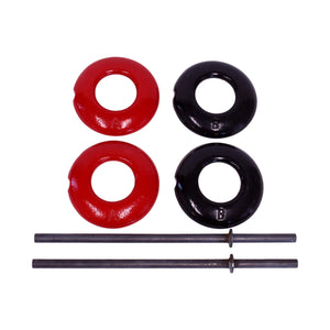 Amish-Made Cast-Steel Quoits Game Set, Official Size, 4 LB