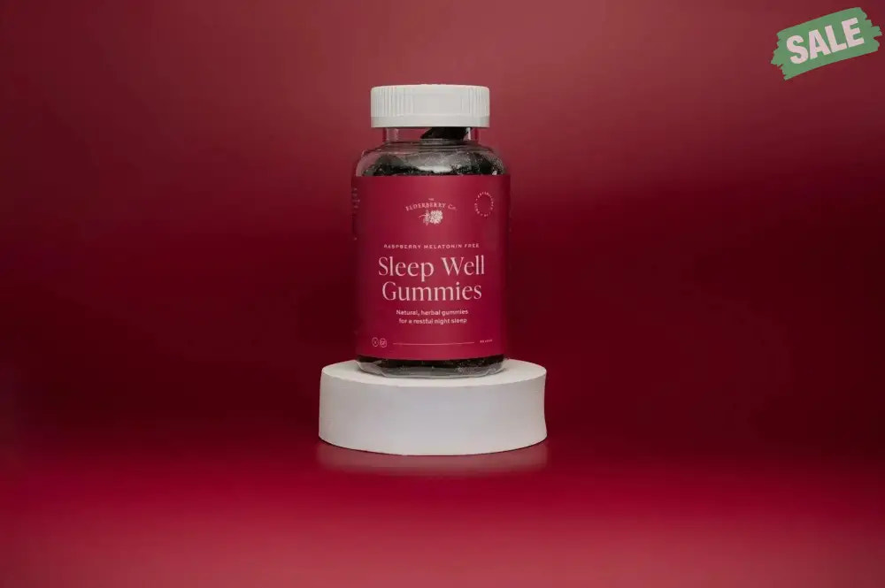 Melatonin-Free Sleep Well Gummies - Adults 60 count