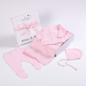 MELI | Baby Girls Rose Ballerina Layette Set (4)