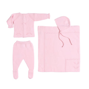 MELI | Baby Girls Rose Ballerina Layette Set (4)
