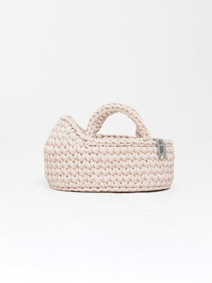 Mini Doll Moses Basket w/Rocking Stand