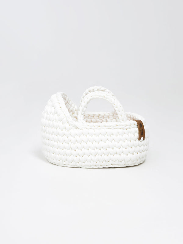 Mini Doll Moses Basket w/Rocking Stand