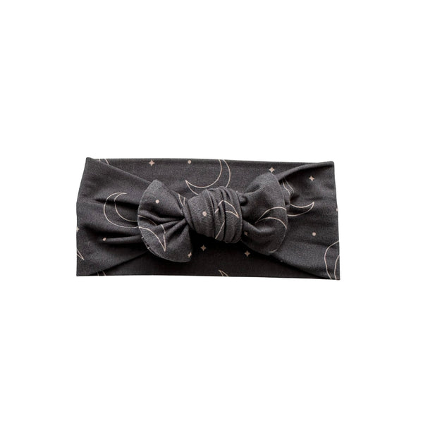 Knotted Headband - Midnight Moon
