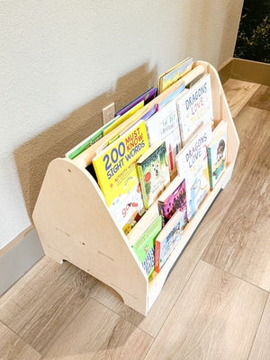 MIGUEL- Double Sided Portable Bookshelf