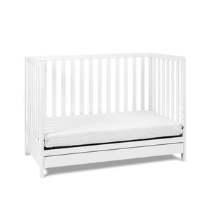 AFG Mila 3-in-1 Convertible Crib with Drawer White
