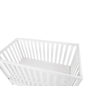 AFG Mila 3-in-1 Convertible Crib with Drawer White