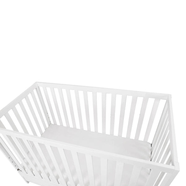 AFG Mila 3-in-1 Convertible Crib with Drawer White