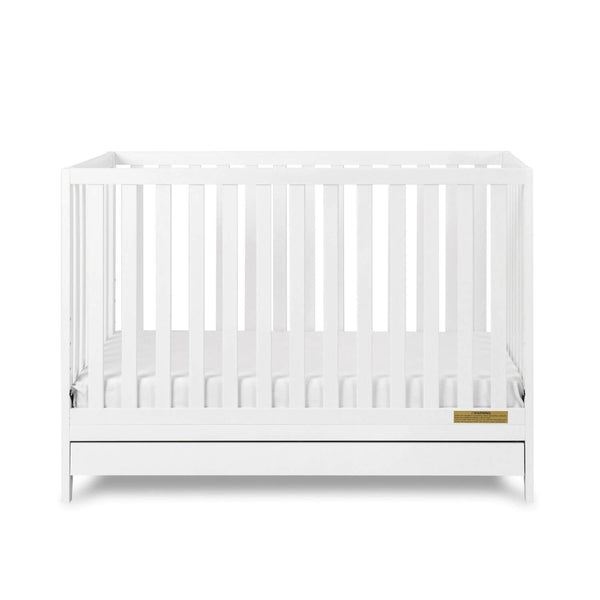 AFG Mila 3-in-1 Convertible Crib with Drawer White