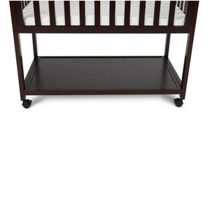 AFG Mila Wooden Portable Bassinet with Mattress Pad Espresso