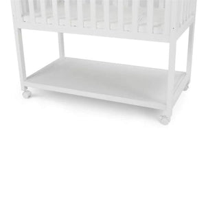 AFG Mila Wooden Portable Bassinet with Mattress Pad White