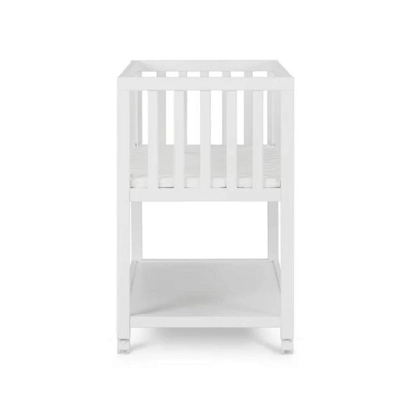 AFG Mila Wooden Portable Bassinet with Mattress Pad White