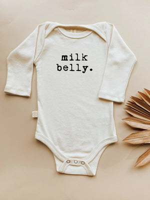 Milk Belly Organic Bodysuit Long Sleeve