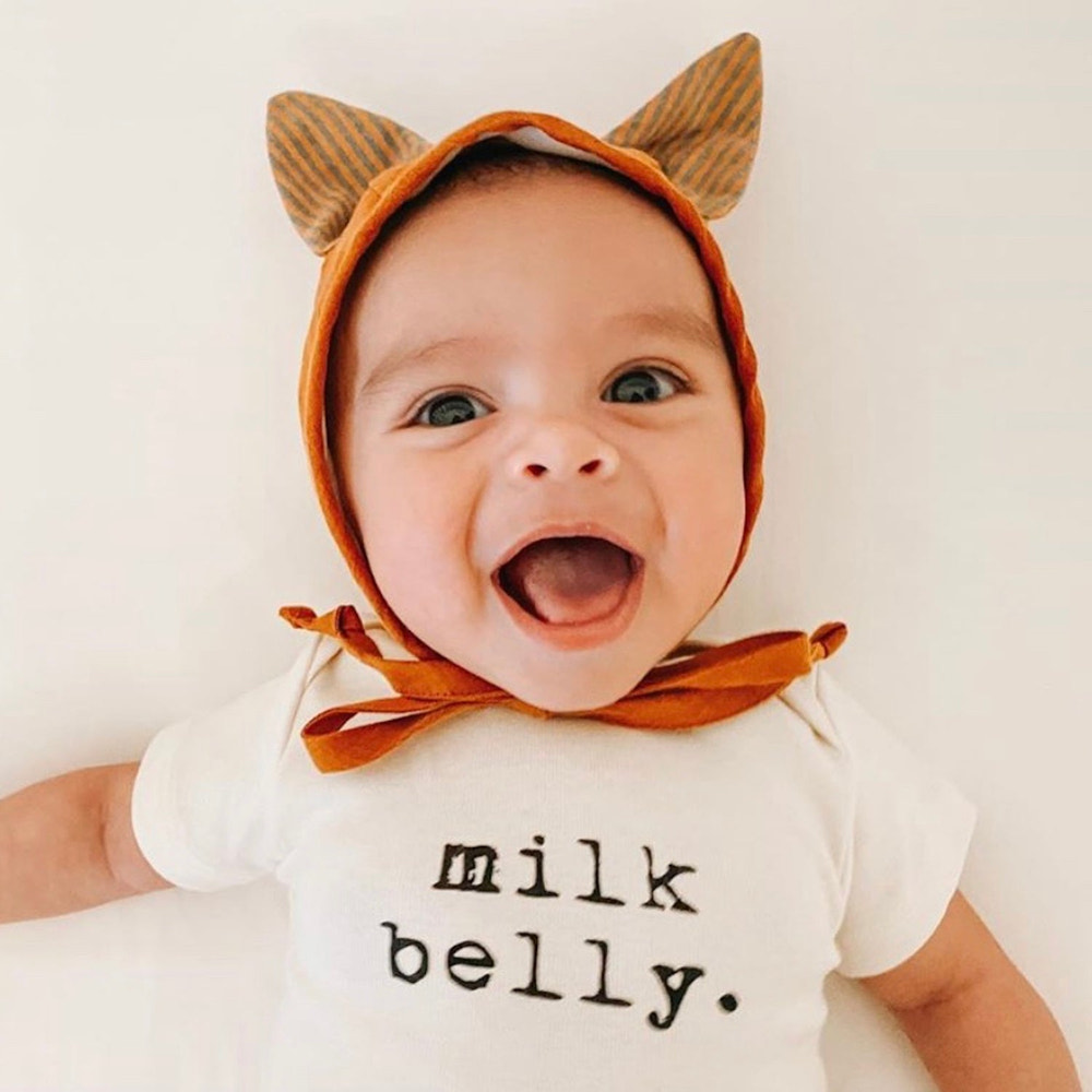 Milk Belly Organic Baby Bodysuit