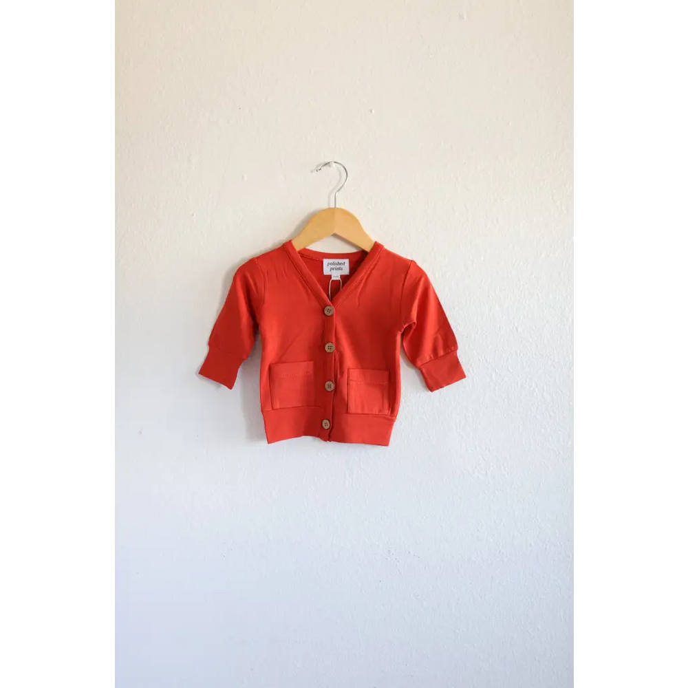 Buttery Soft Mini Grandpa Cardigan