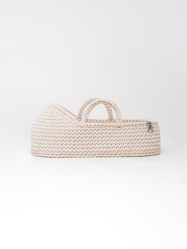 Doll Moses Basket w/Rocking Stand