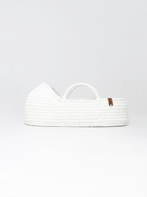 Doll Moses Basket w/Rocking Stand