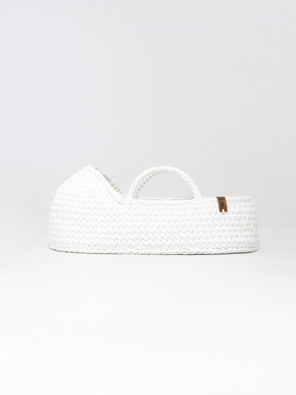 Doll Moses Basket w/Rocking Stand