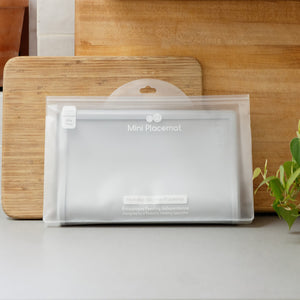 ezpz Mini Placemat silicone non-slip table grip reusable bag