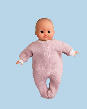 Doll Clothes | Doll Bodysuit - Pink (11" - 14" dolls)