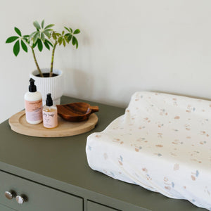 Minky Stretch Luxe Changing Covers for babies, soft and stylish, perfect for diaper changes.