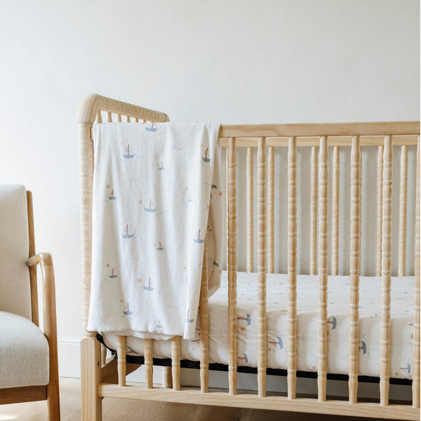 MINKY STRETCH LUXE CRIB SHEETS