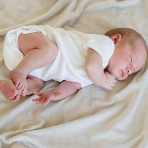Soft Minky Stretch Receiving Blankets for babies, perfect for swaddling and cozy comfort.