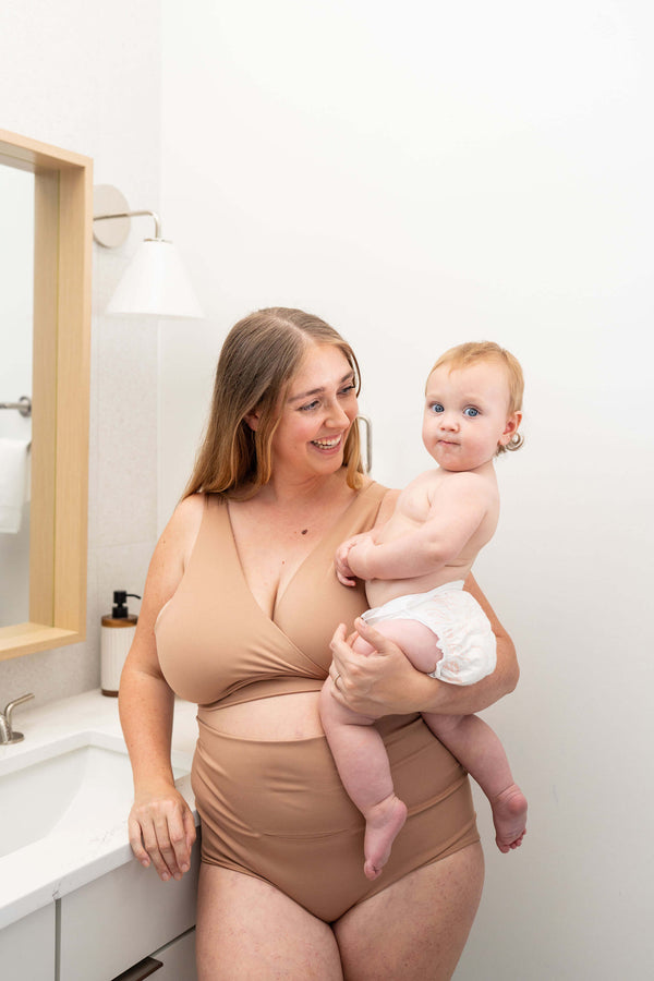 Mocha Mousse FourthWear Postpartum Bralette